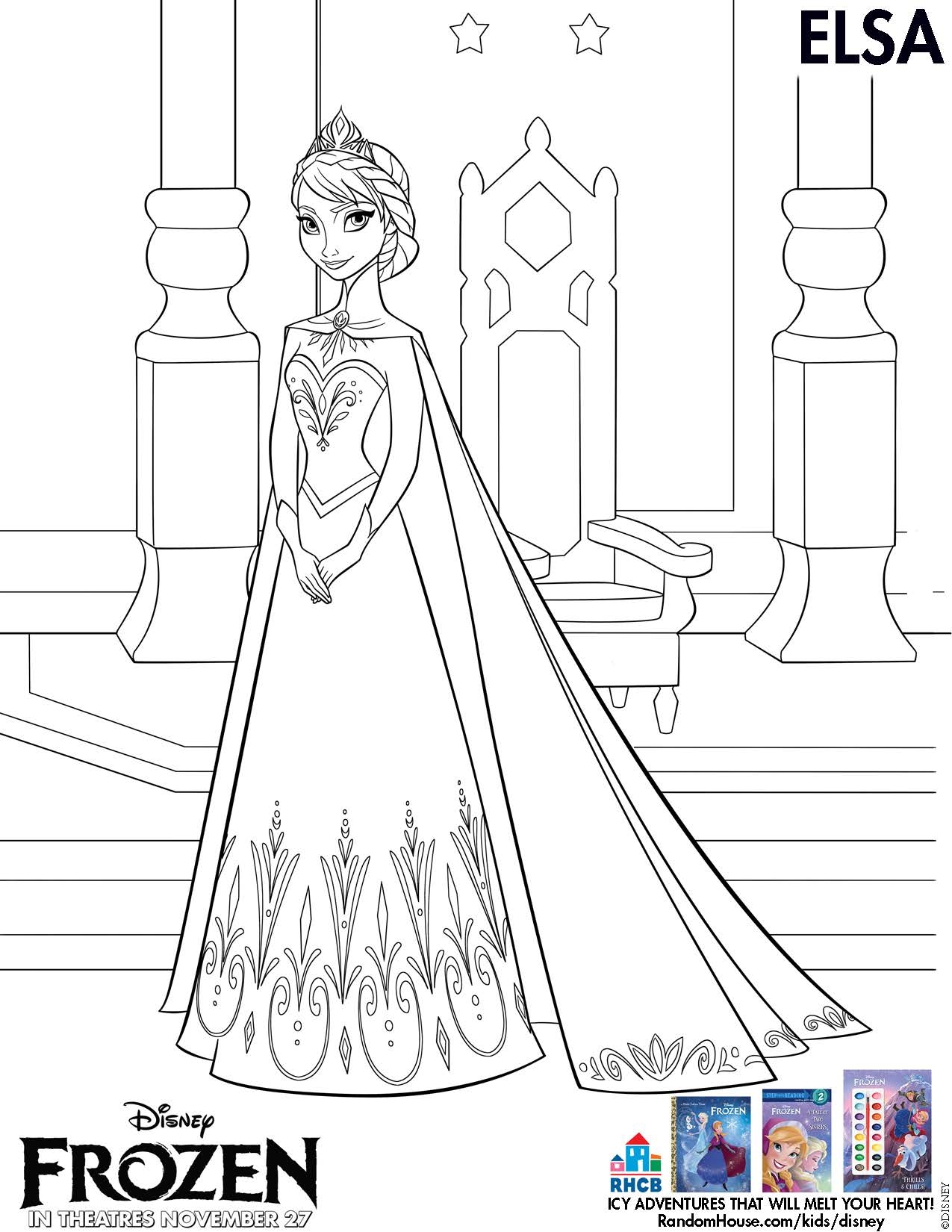 Disney s Frozen Printables Coloring Pages And Storybook App