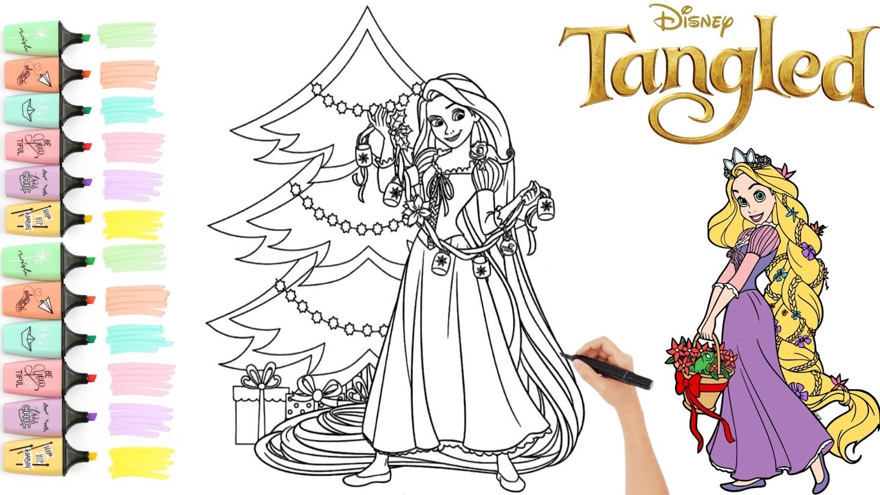 disney rapunzel colouring pages disney rapunzel colouring pages