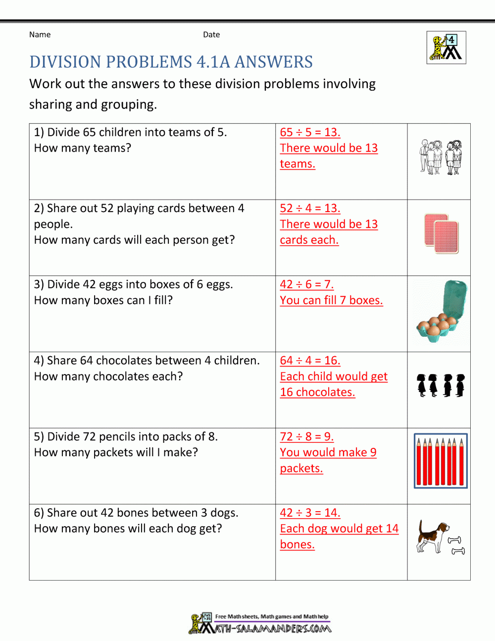division worksheets grade 4 pdf