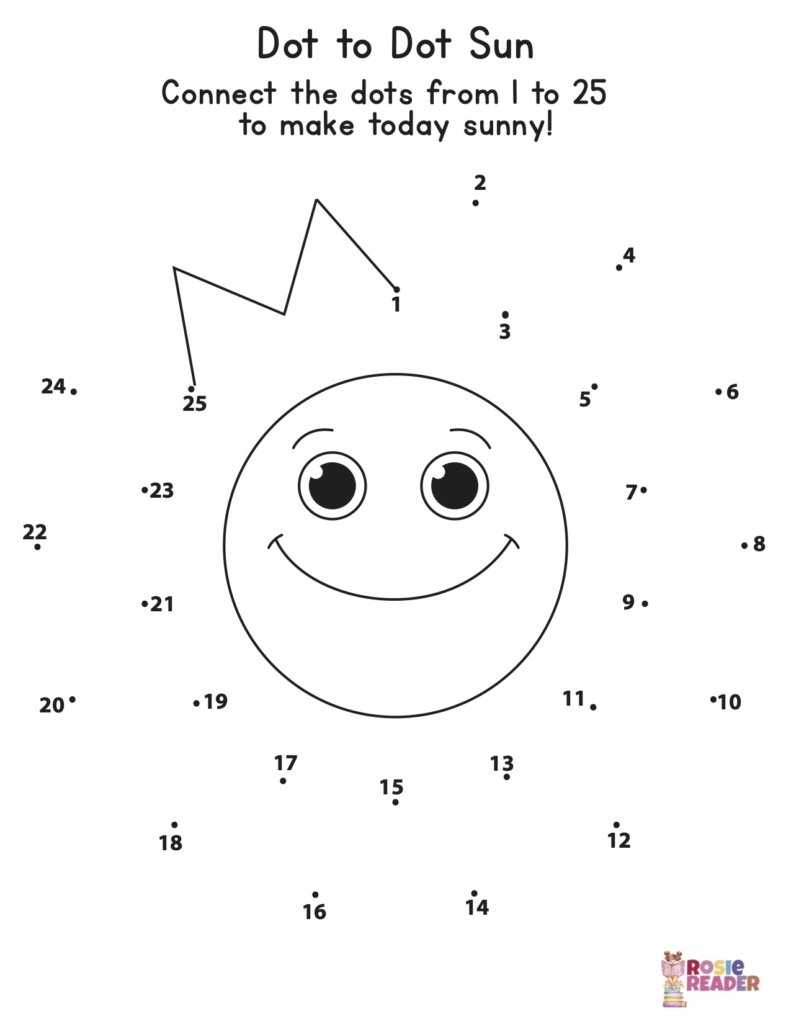 Dot To Dot Sun Reading Adventures For Kids Ages 3 To 5 Dot To Dot Sun Reading Adventures For Kids Ages 3 To 5