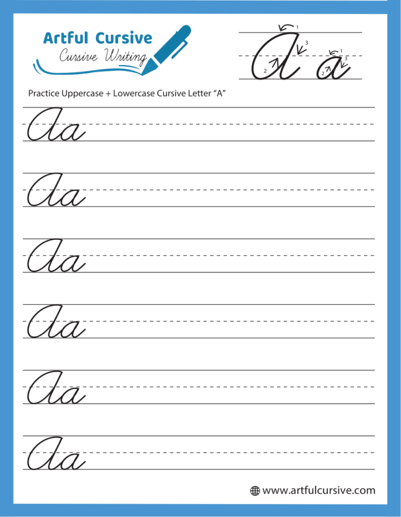 free printable cursive worksheets free printable cursive worksheets