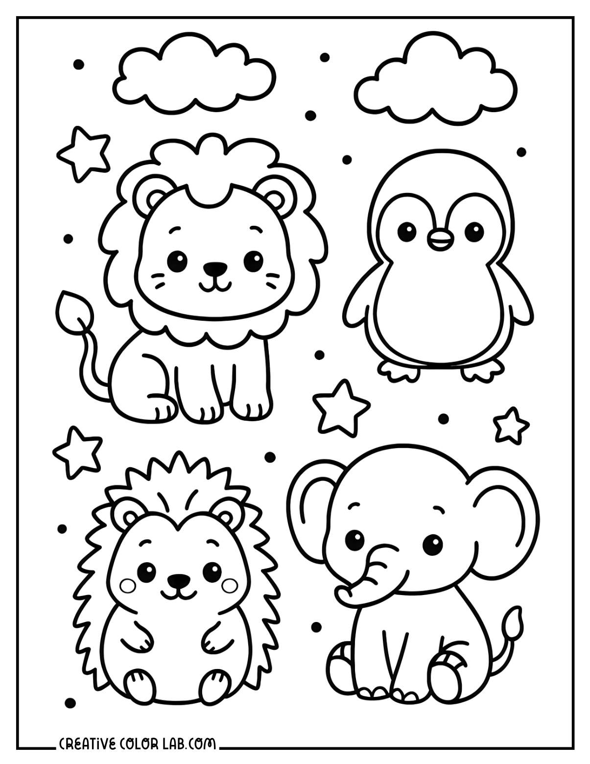 Downloadable Kawaii Coloring Pages Free PDFs Downloadable Kawaii Coloring Pages Free PDFs