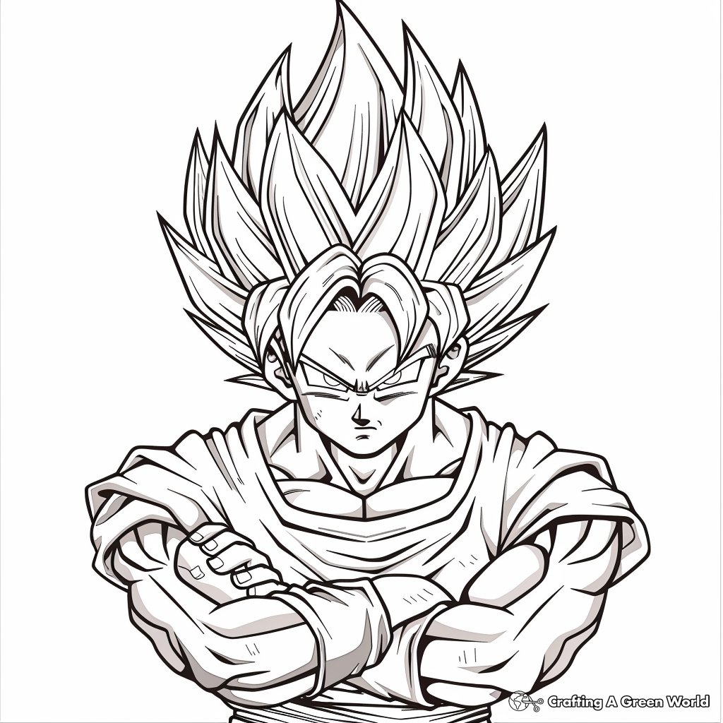Dragon Ball Z Coloring Pages Free Printable Dragon Ball Z Coloring Pages Free Printable