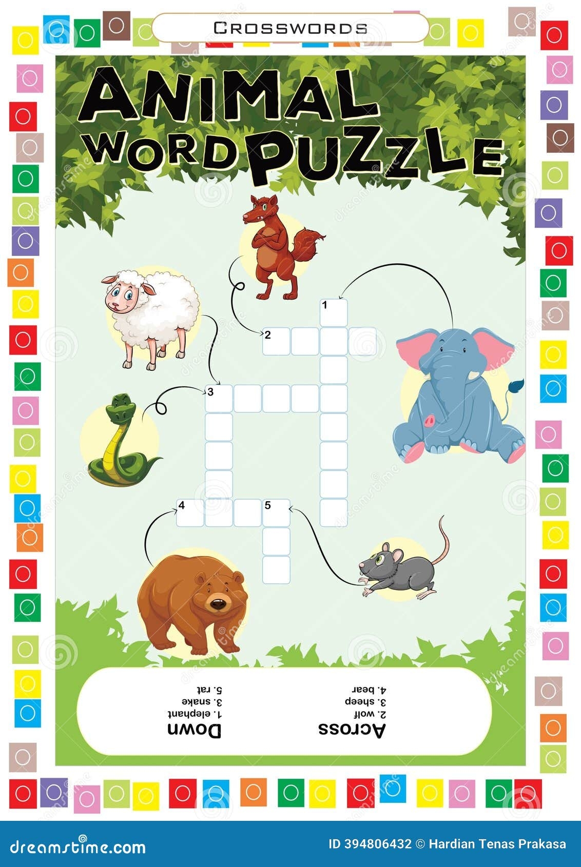 surrounded by crossword clue