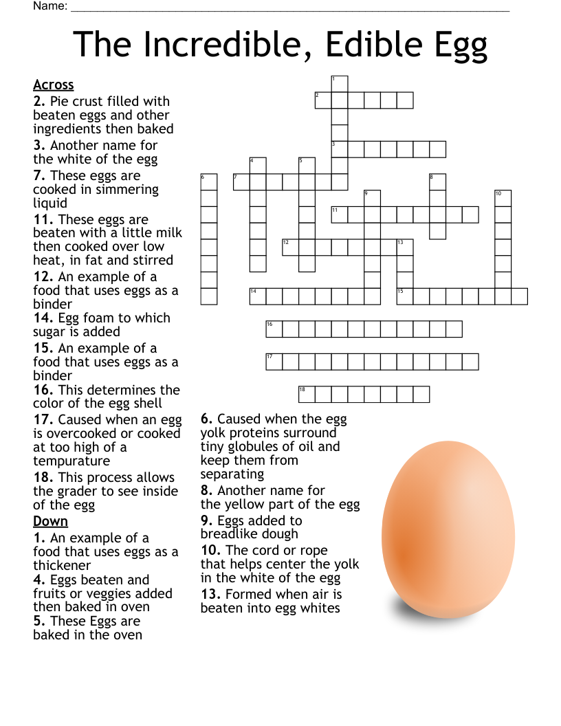 Egg Wordsearch WordMint