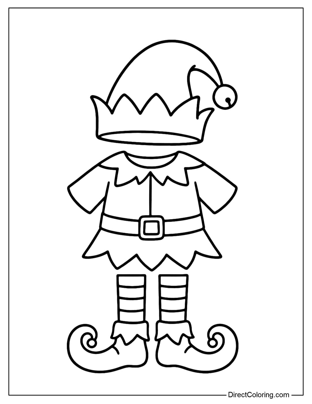 Elf Coloring Pages Free PDF To Download And Print Elf Coloring Pages Free PDF To Download And Print
