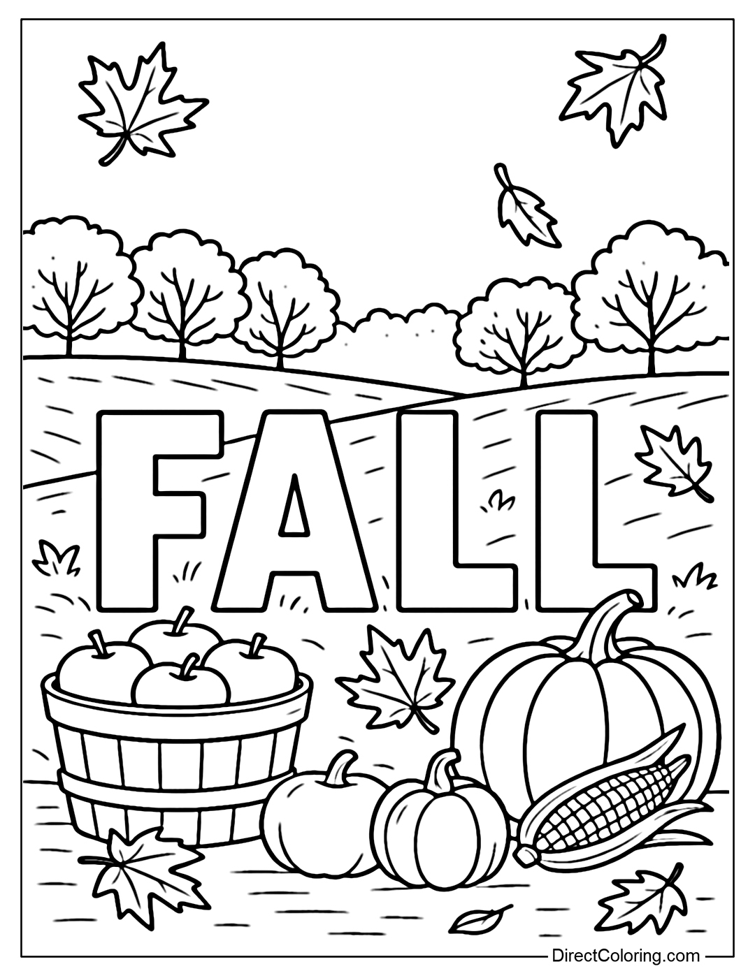 free printable autumn coloring pages free printable autumn coloring pages