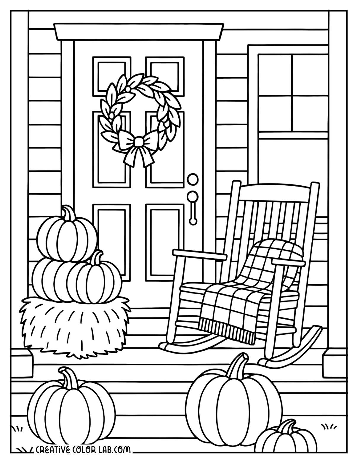 coloring pages for fall