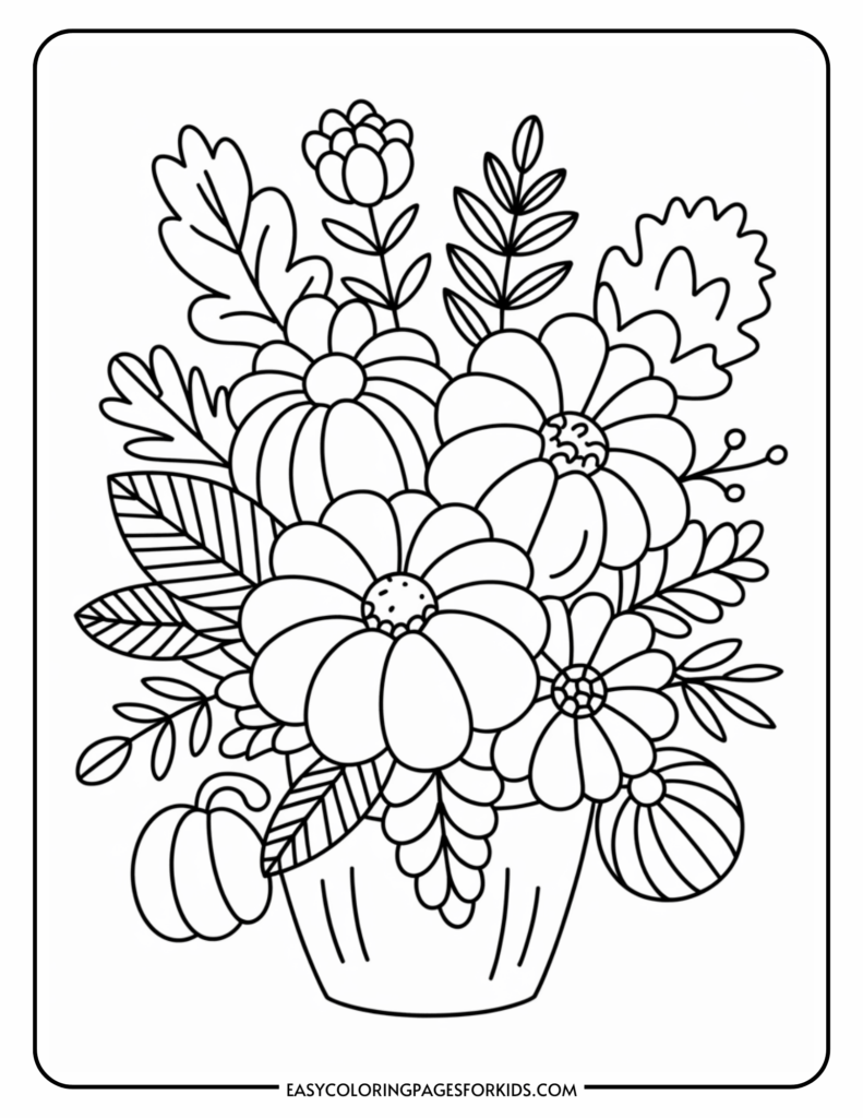 free coloring pages flowers