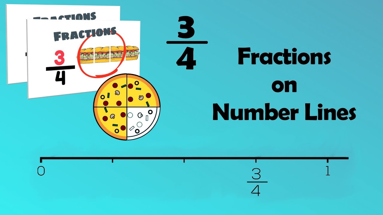 Finding Fractions On Number Lines EasyTeaching YouTube