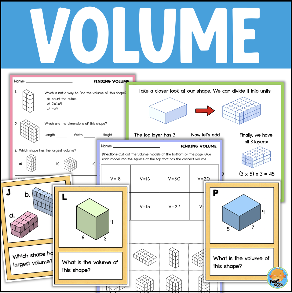 5th grade volume worksheets 5th grade volume worksheets