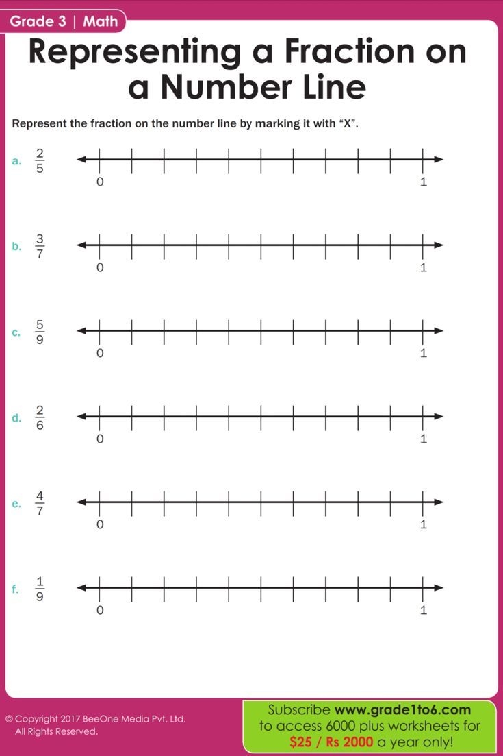 number line fraction worksheets number line fraction worksheets