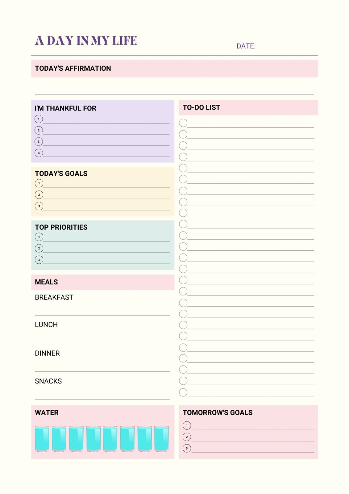 print off to do list print off to do list