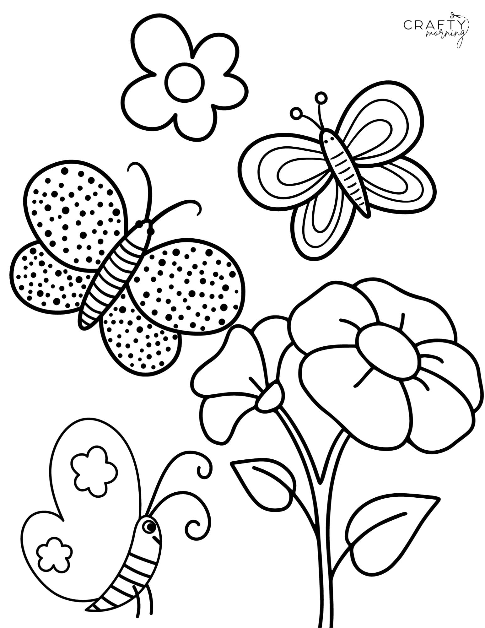 free coloring pages of butterflies free coloring pages of butterflies