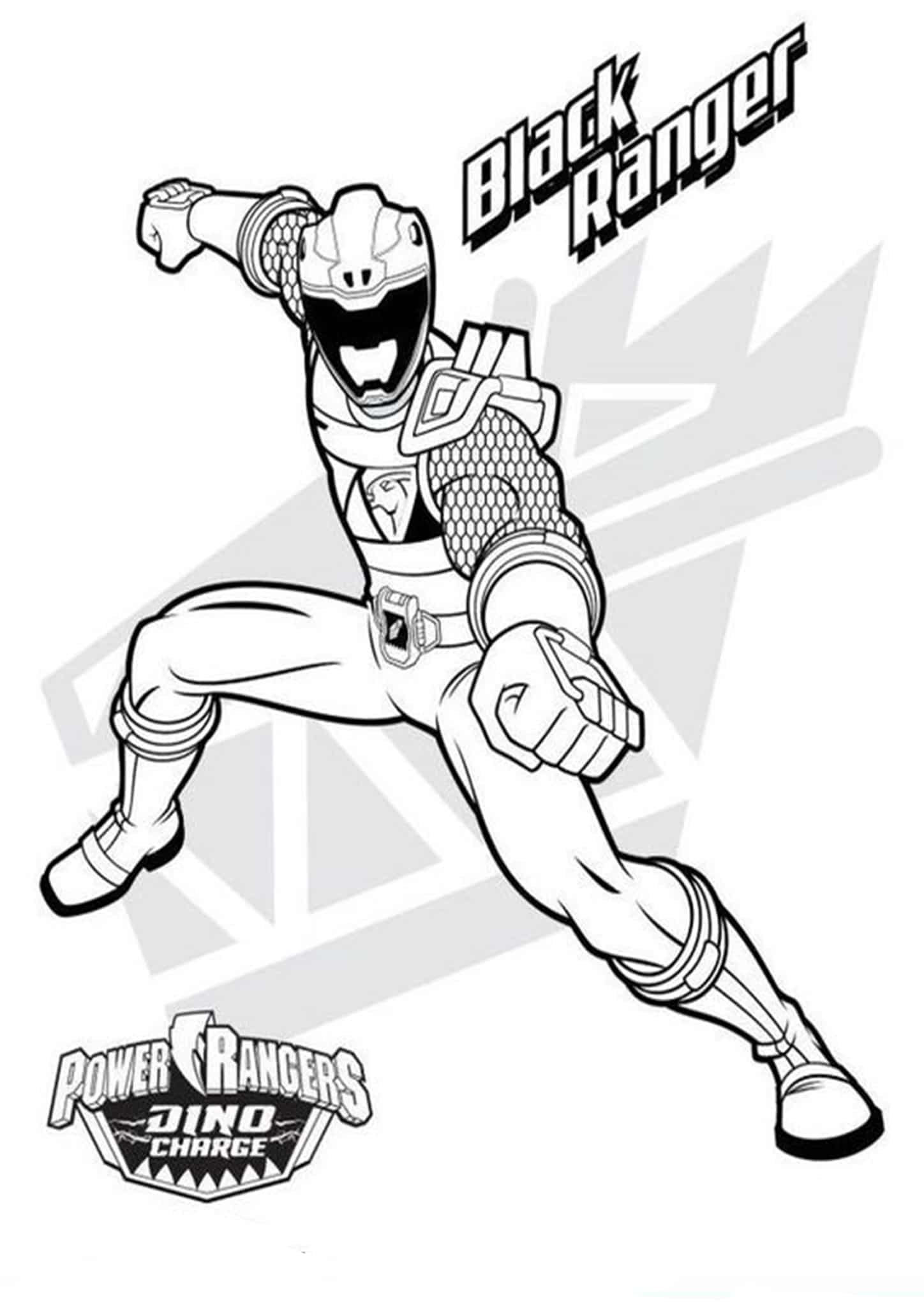 Free Easy To Print Power Rangers Coloring Pages Tulamama