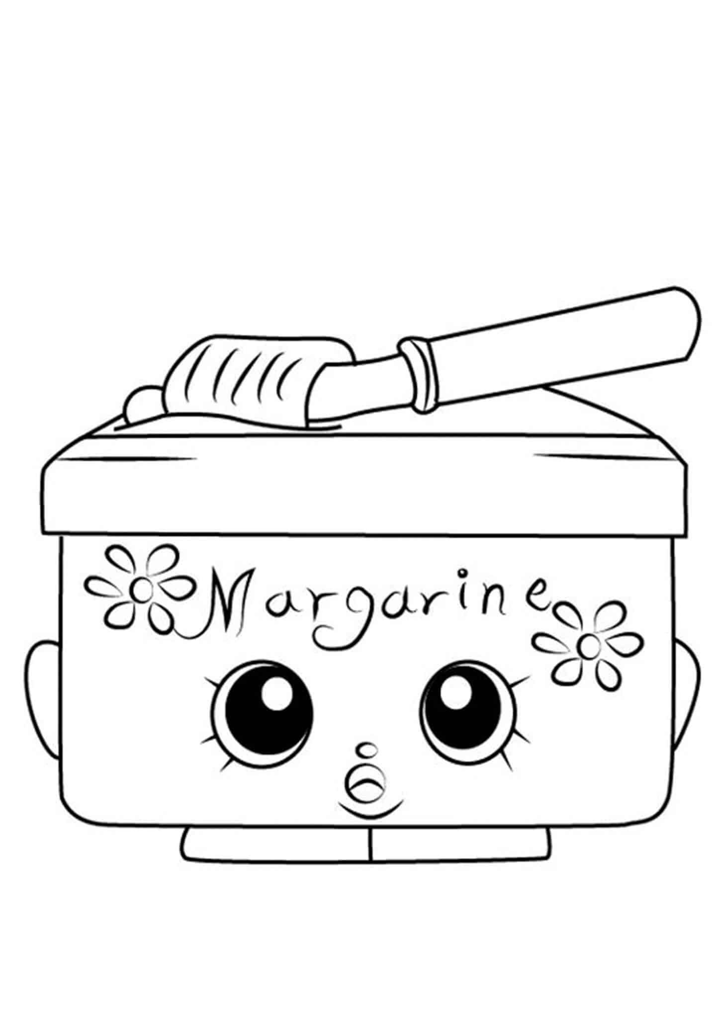 Free Easy To Print Shopkins Coloring Pages Tulamama