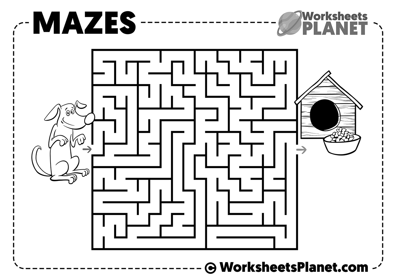 Free Free Printable Mazes For Kindergarten Download Free Free Printable Mazes For Kindergarten Png Images Free Worksheets On Clipart Library