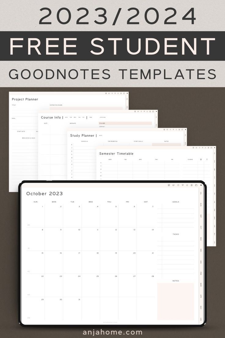 Free Goodnotes Templates For Students To Organize 2023 2024 College Life Aesthetic Academic Planner Free Goodnotes Templates For Students To Organize 2023 2024 College Life Aesthetic Academic Planner