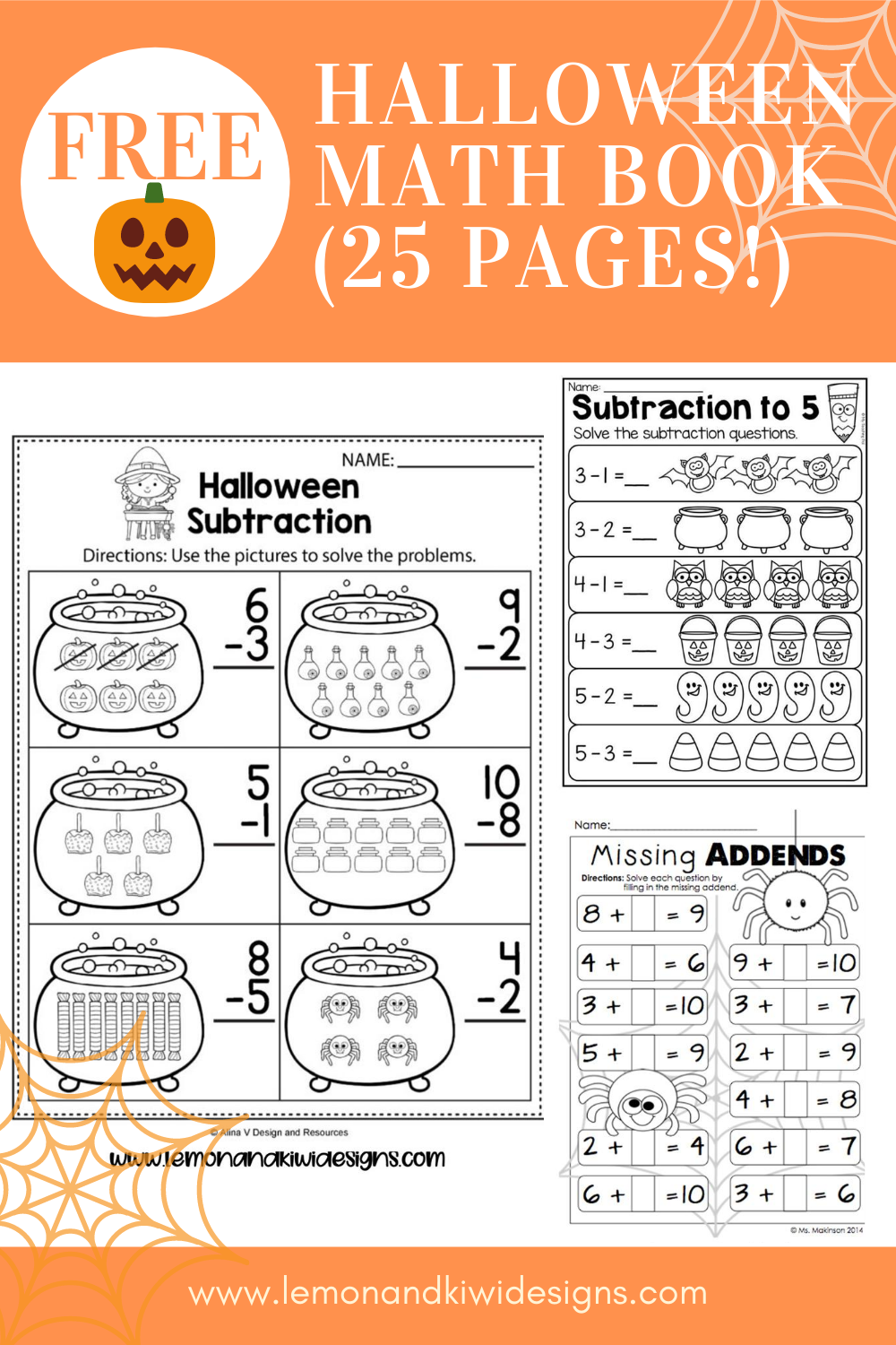 free halloween math worksheets free halloween math worksheets