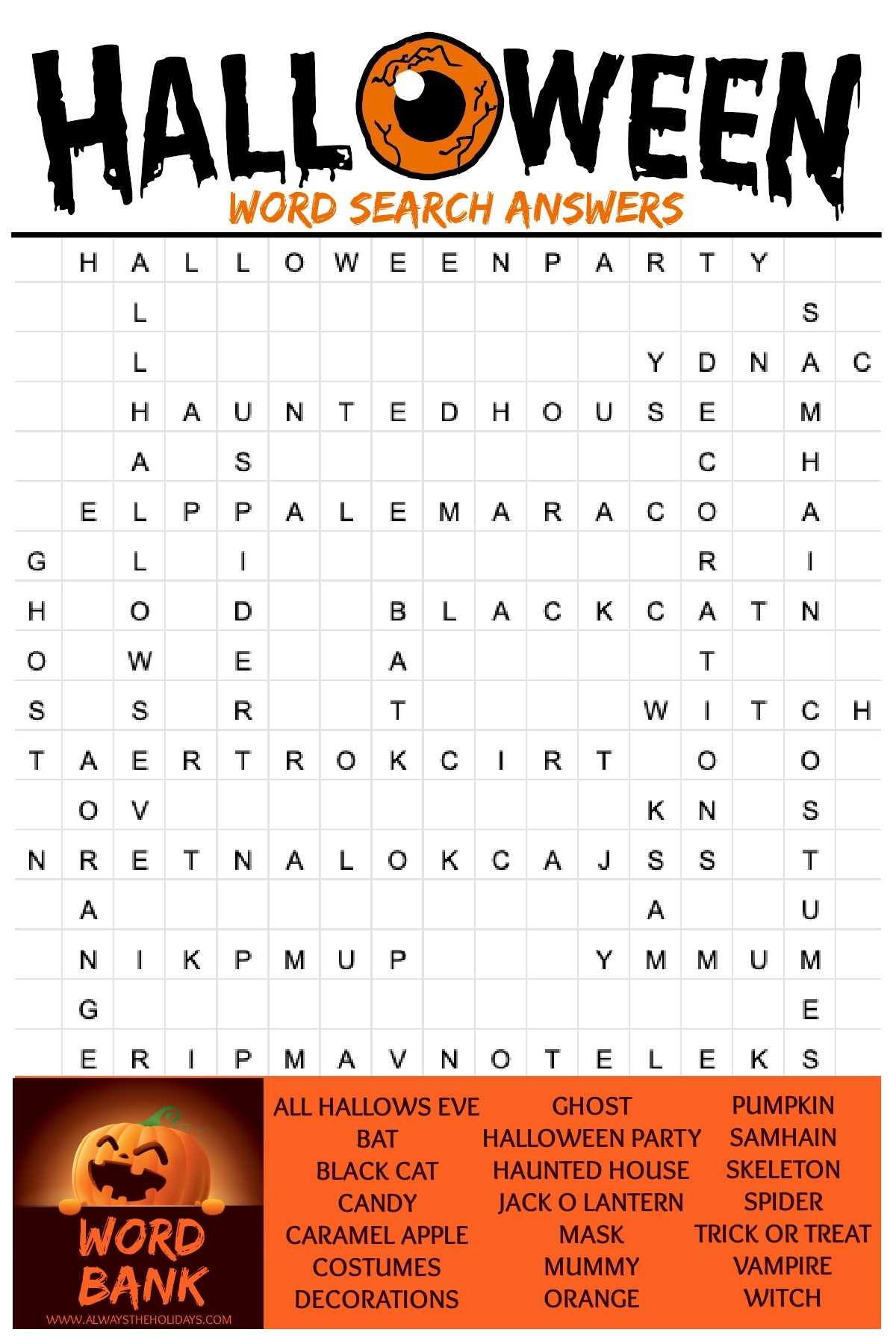printable halloween word search puzzles printable halloween word search puzzles