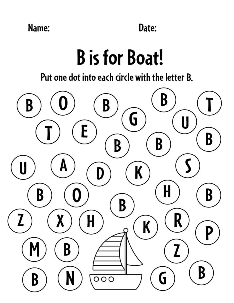 FREE Letter B Worksheets For Preschool The Hollydog Blog FREE Letter B Worksheets For Preschool The Hollydog Blog