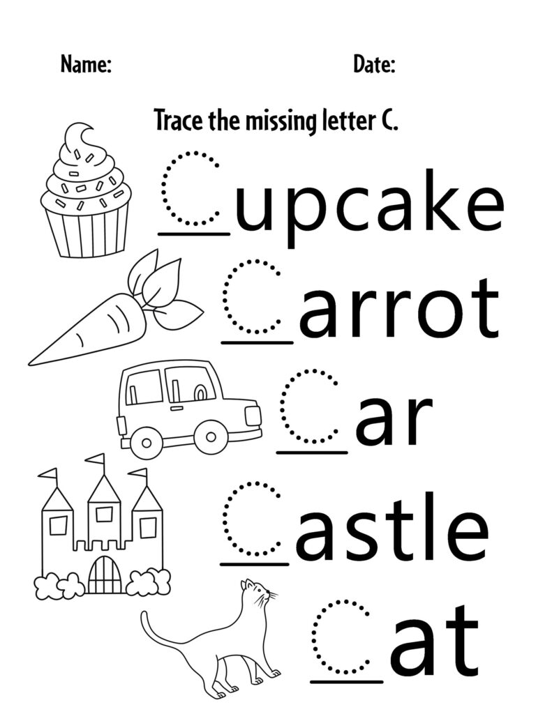 FREE Letter C Worksheets For Preschool The Hollydog Blog FREE Letter C Worksheets For Preschool The Hollydog Blog