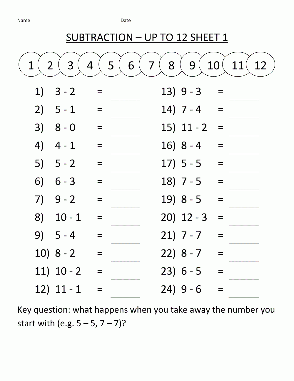 Free Math Worksheets For Grade 1 Review Free Math Worksheets For Grade 1 Review