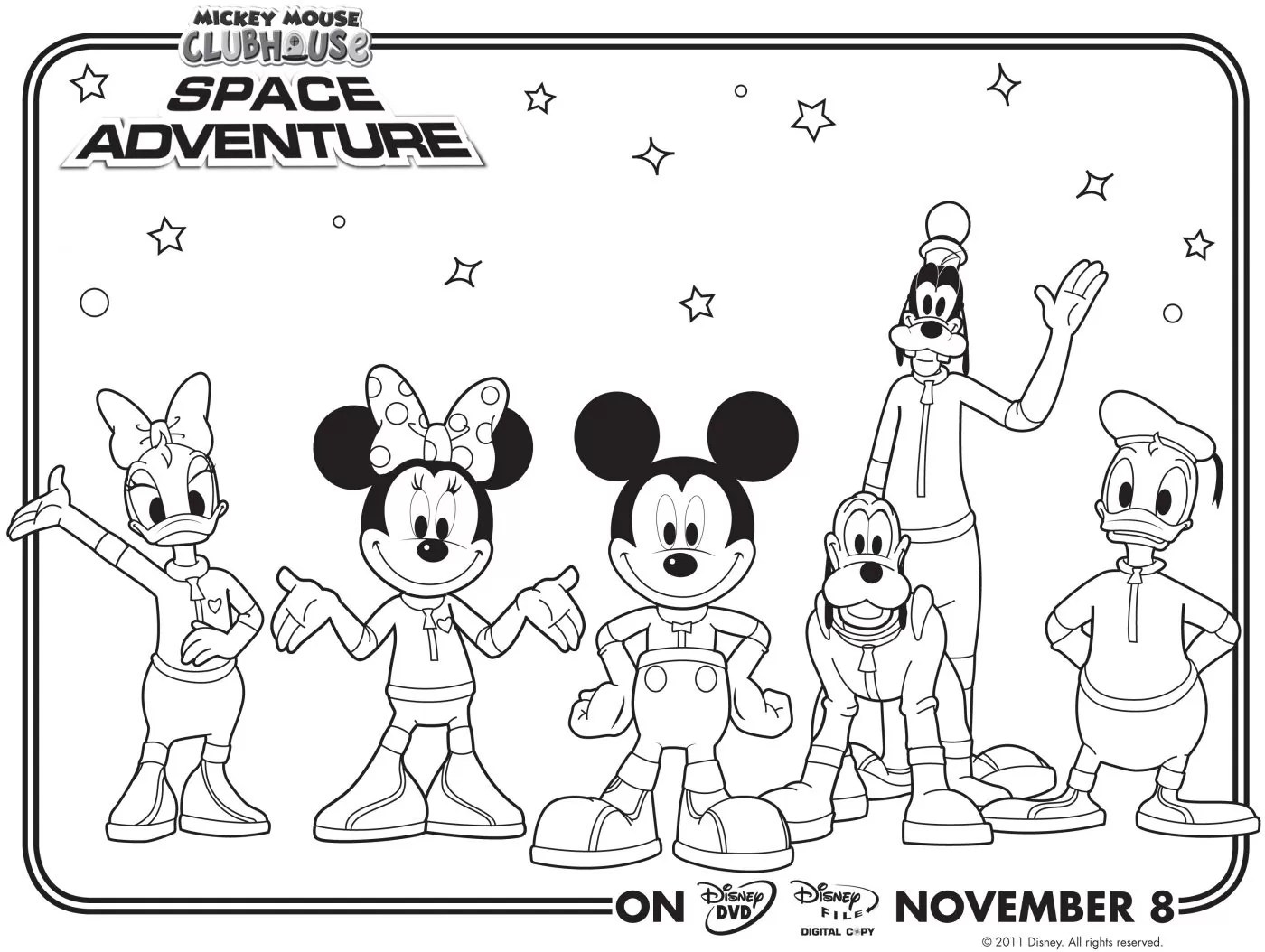 Free Mickey Mouse Clubhouse Space Adventure Coloring Page The Review Wire Free Mickey Mouse Clubhouse Space Adventure Coloring Page The Review Wire