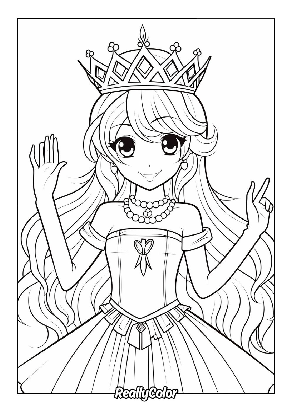 anime colouring pages free anime colouring pages free