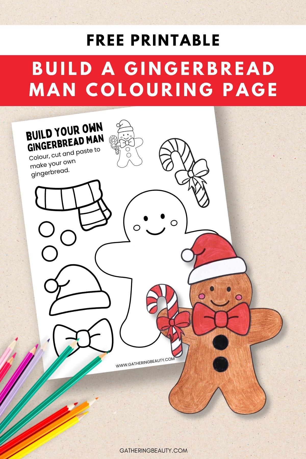 gingerbread man print out gingerbread man print out
