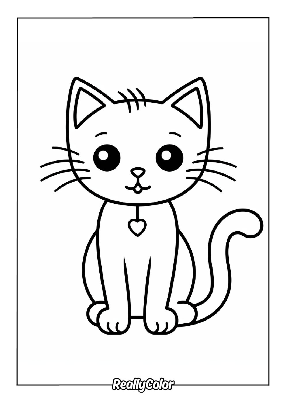 printable cat coloring pages free