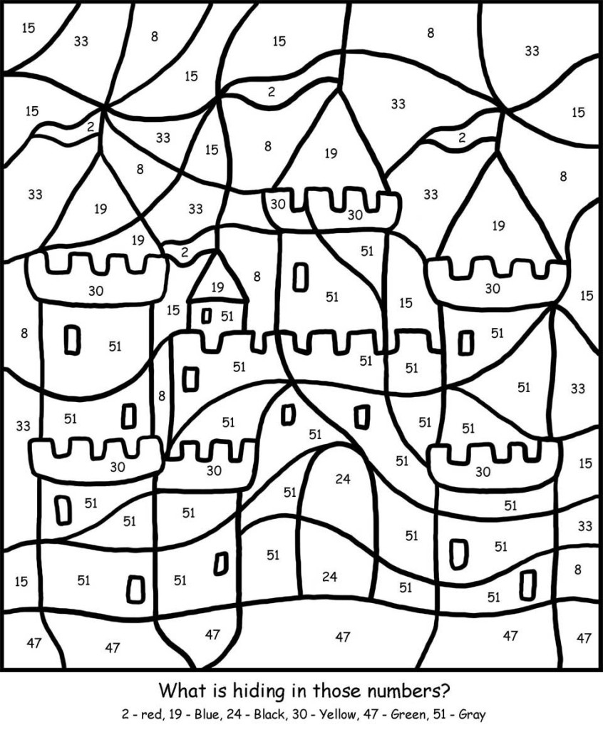 Free Printable Color By Number Coloring Pages Best Coloring Pages For Kids