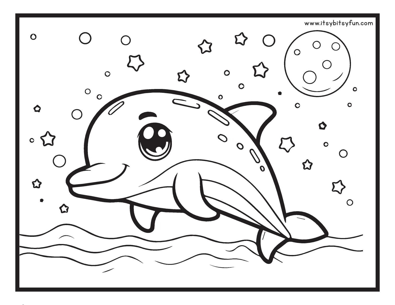 Free Printable Dolphin Coloring Pages For Kids Itsy Bitsy Fun Free Printable Dolphin Coloring Pages For Kids Itsy Bitsy Fun