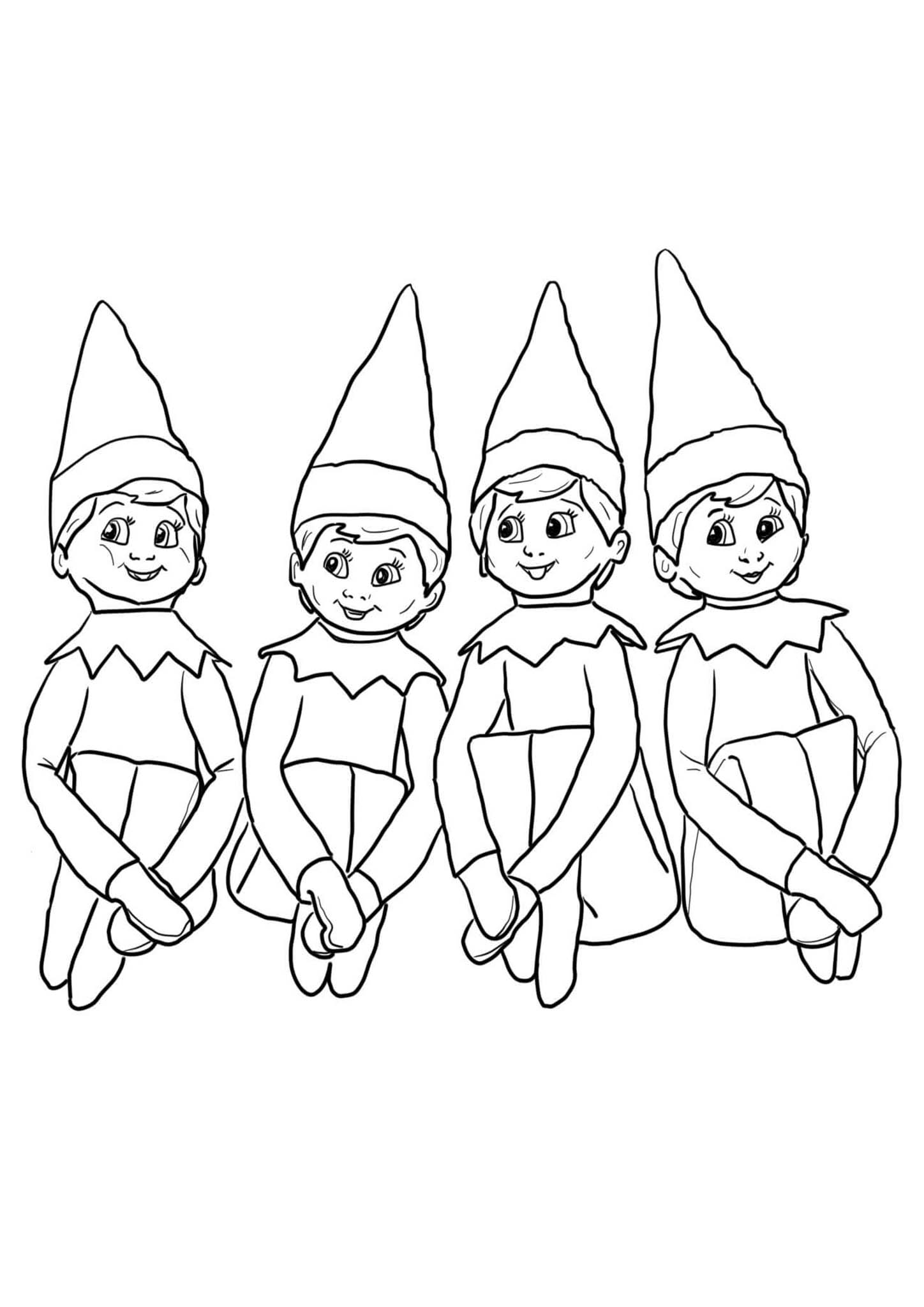 Free Printable Elf On The Shelf Coloring Pages Tulamama Free Printable Elf On The Shelf Coloring Pages Tulamama