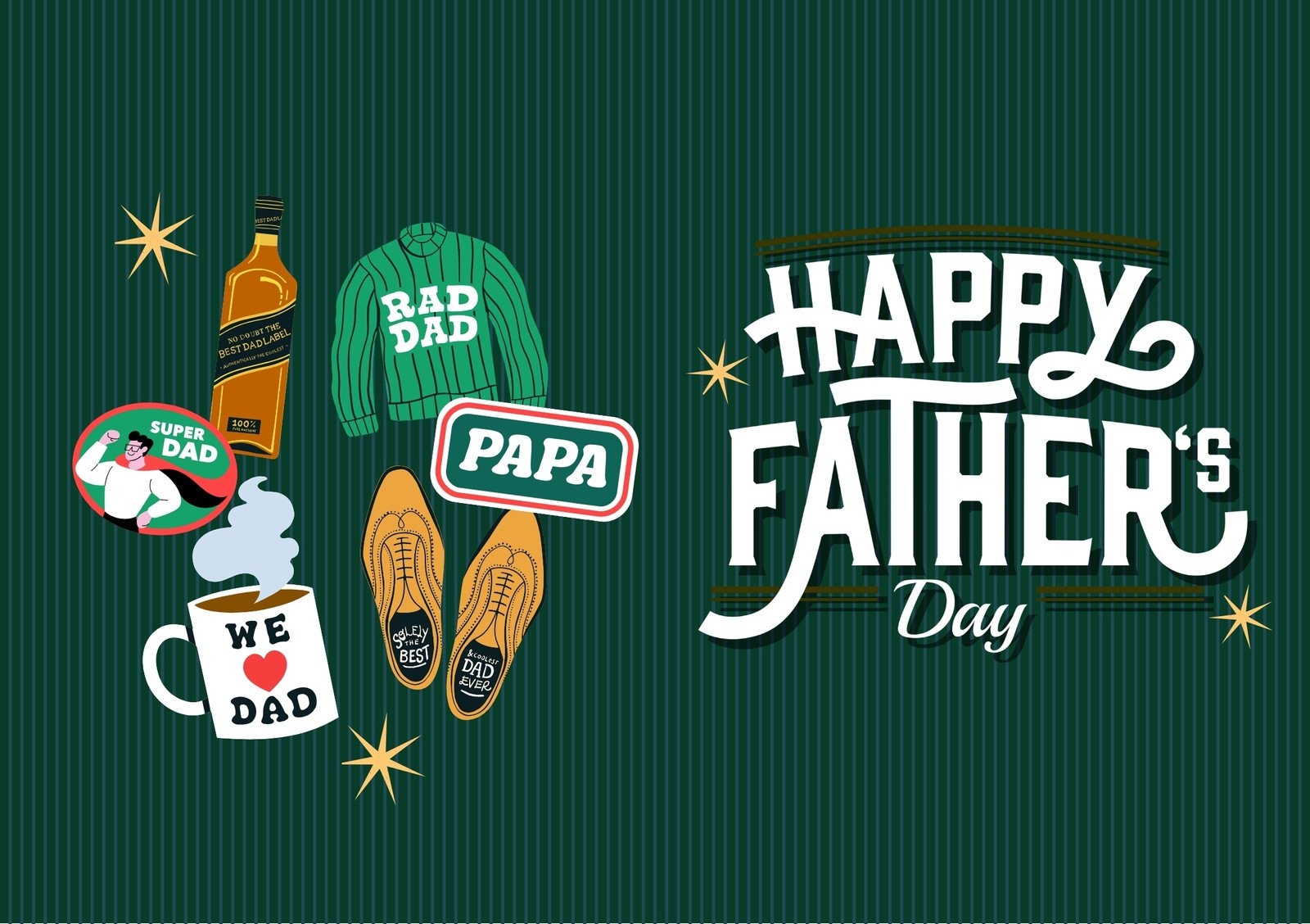 Free Printable Father s Day Folded Card Templates Canva