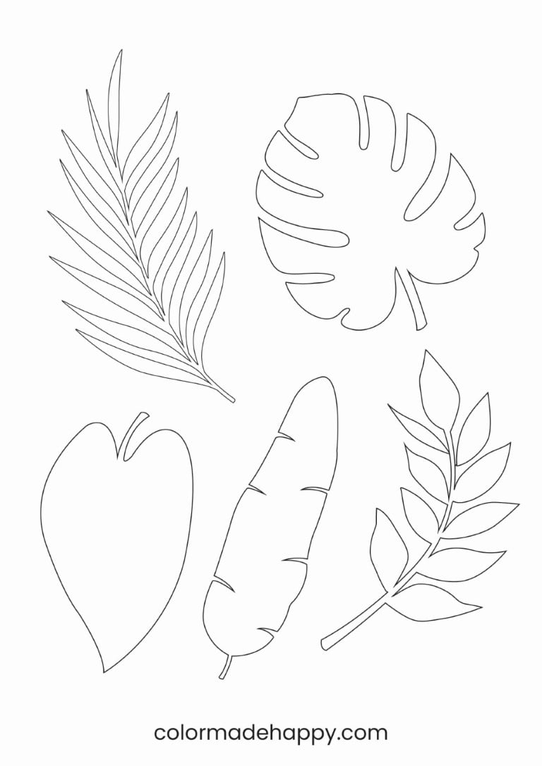 free leaf stencil printable free leaf stencil printable