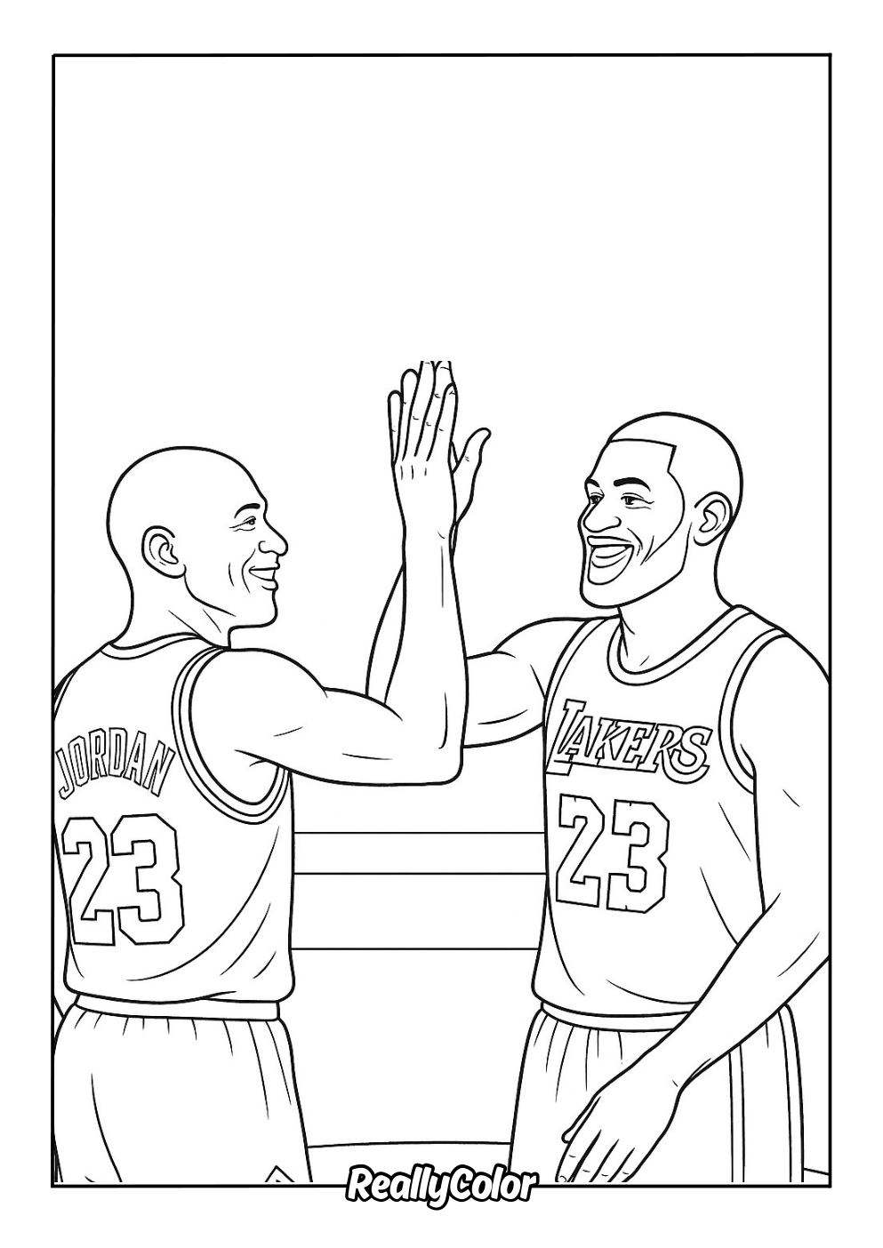 Free Printable Michael Jordan Coloring Pages