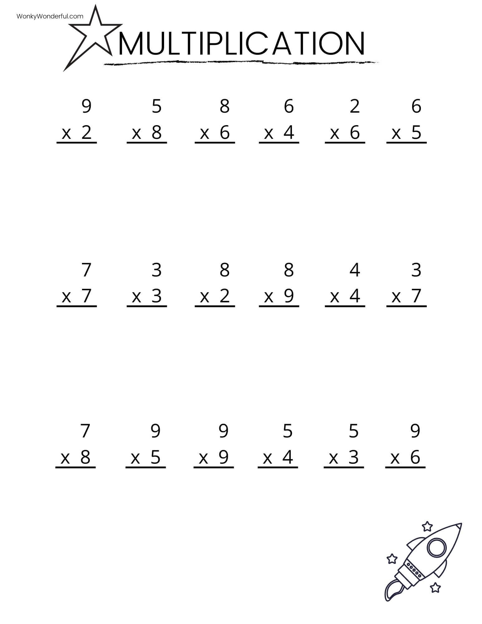 multiplication worksheets by 8 multiplication worksheets by 8
