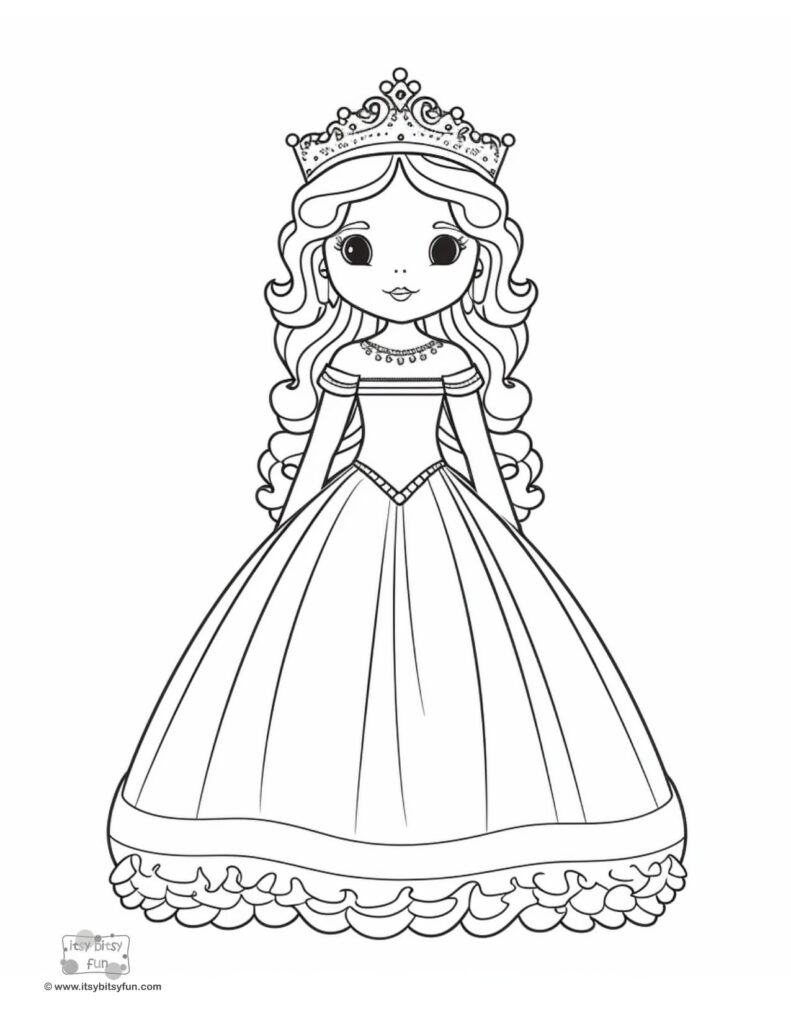 Free Printable Princess Coloring Pages Itsy Bitsy Fun Free Printable Princess Coloring Pages Itsy Bitsy Fun