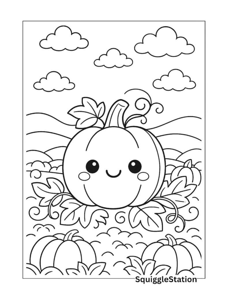 cute pumpkin coloring pages cute pumpkin coloring pages
