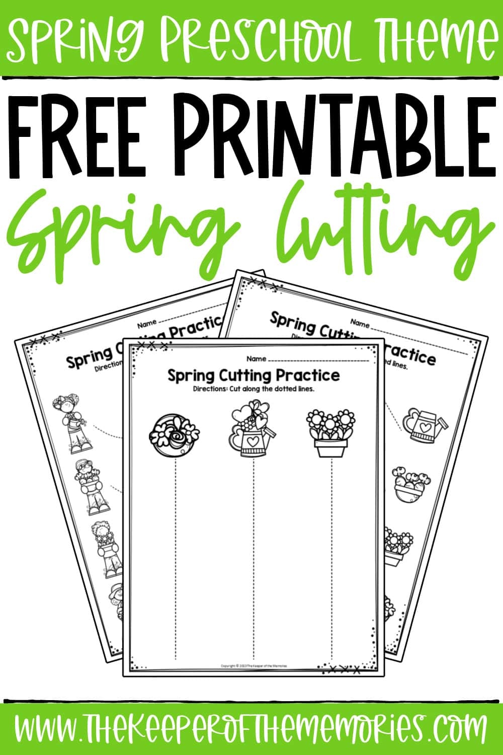 cutting practice worksheets preschool