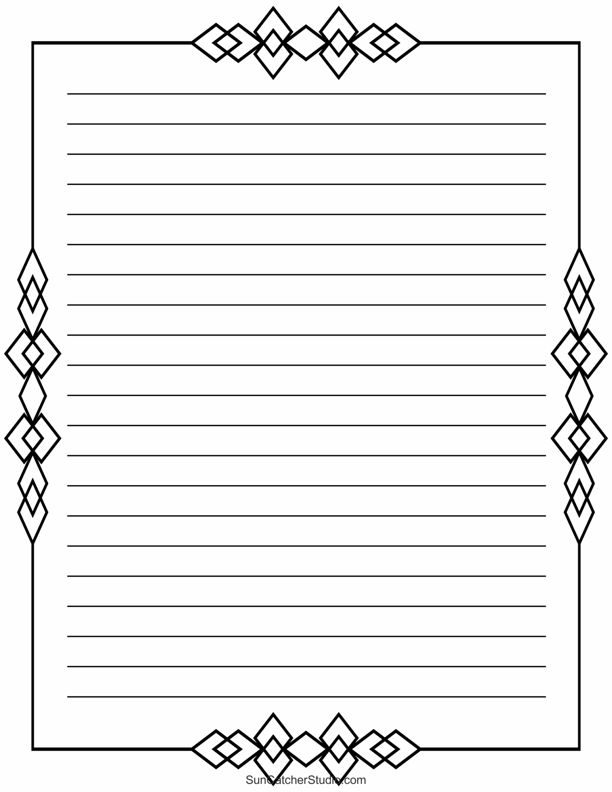 print lined paper free