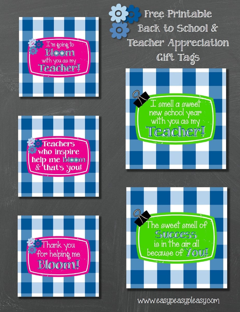 teacher gift tags printable free teacher gift tags printable free