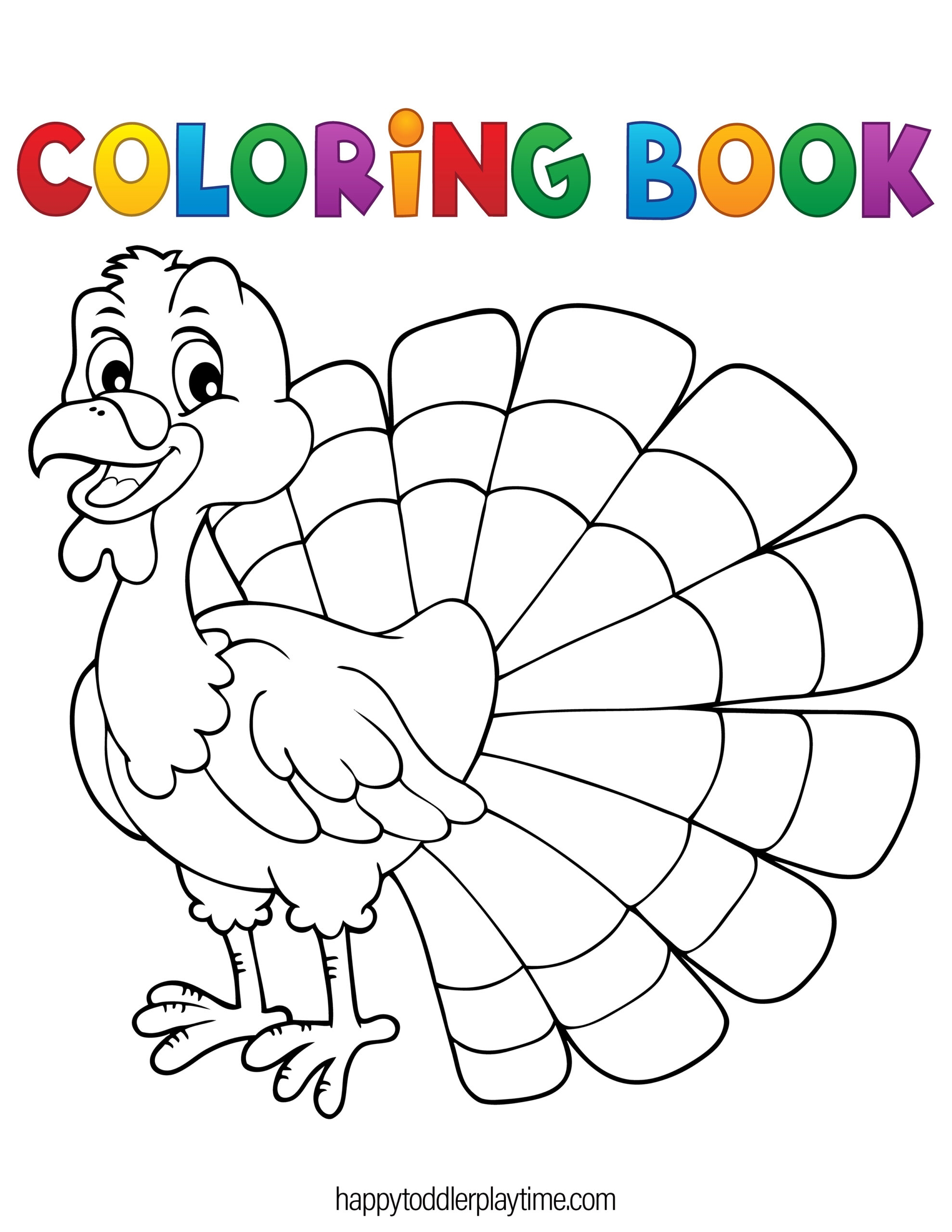 turkey pictures to colour