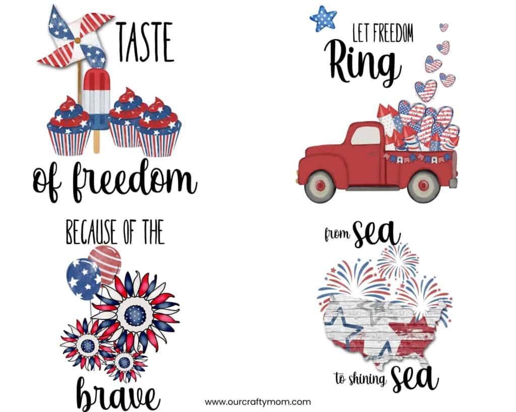 fourth of july printables