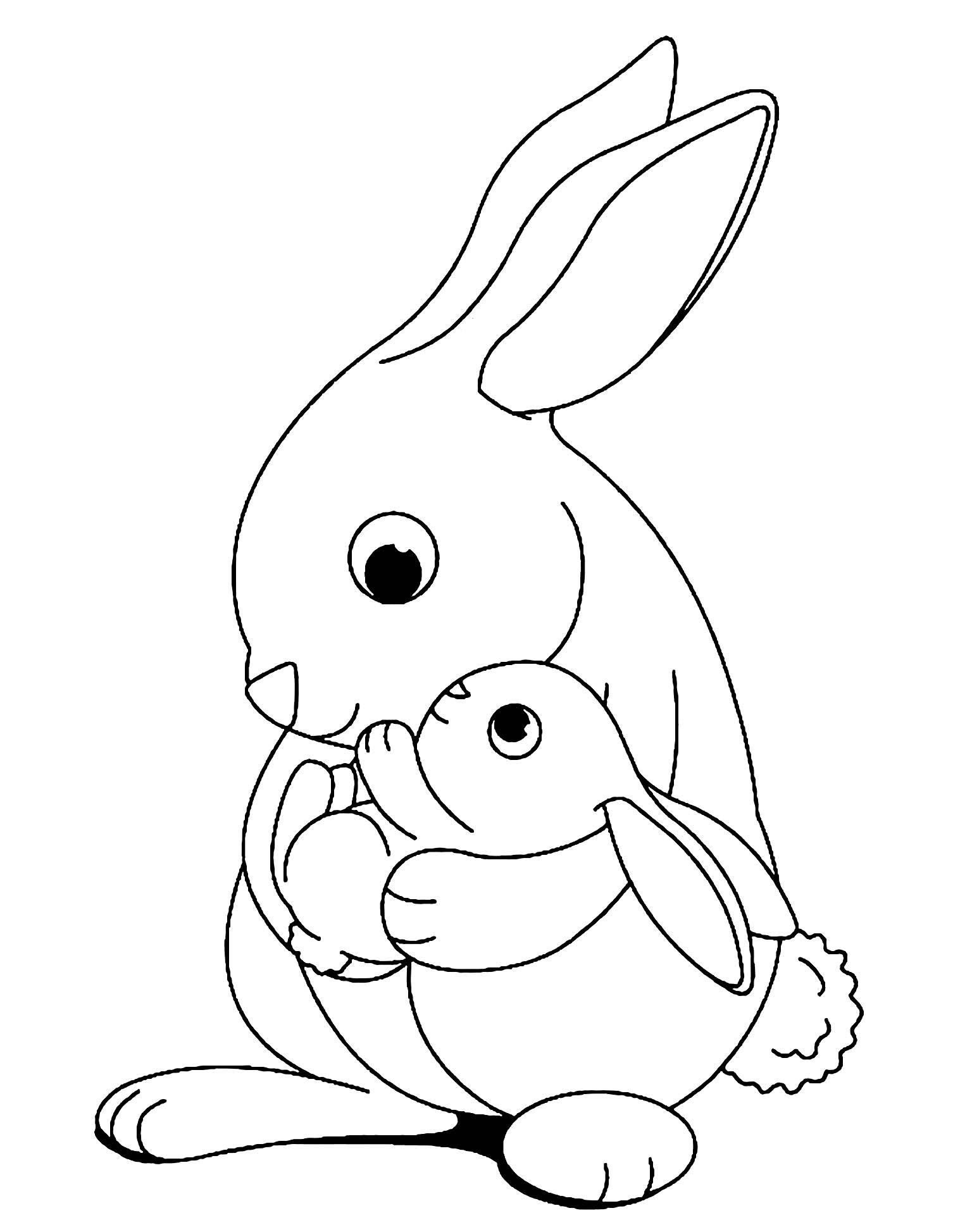 bunny rabbit colouring pictures bunny rabbit colouring pictures