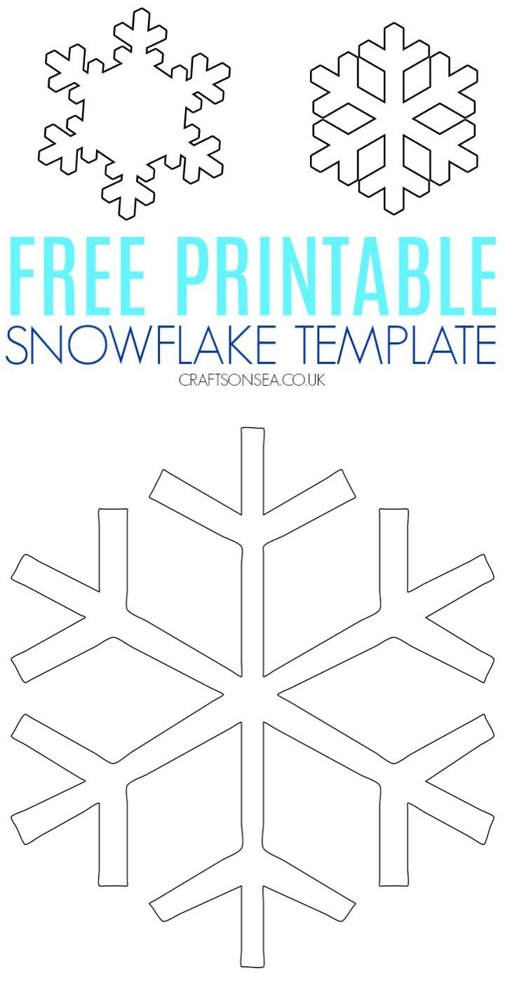 free printable snowflake template free printable snowflake template