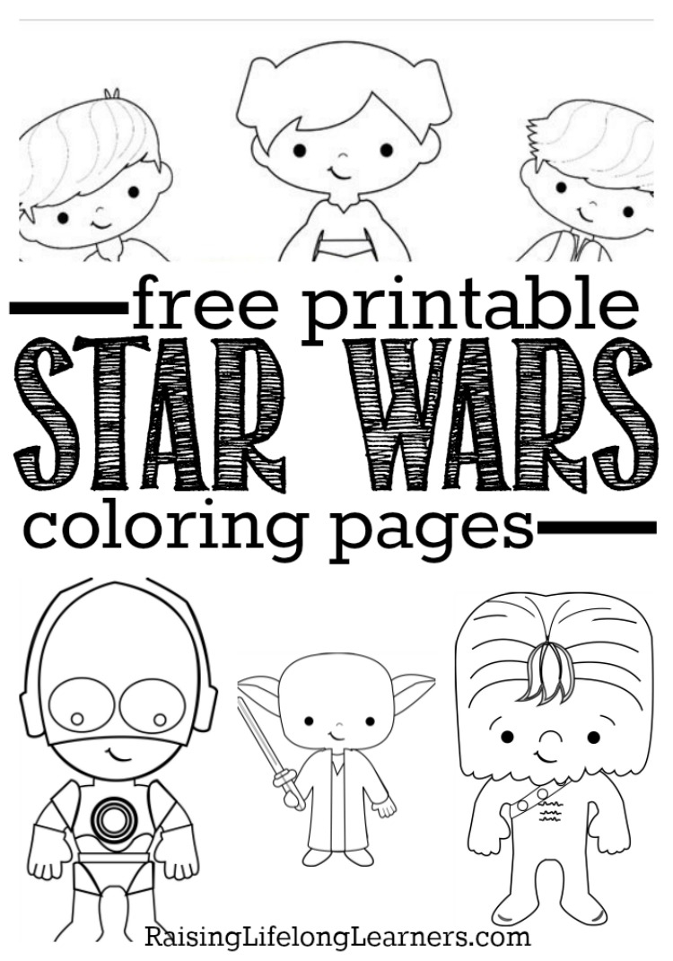coloring pages star wars