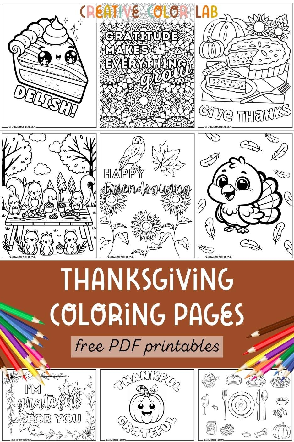 thanksgiving free coloring pages