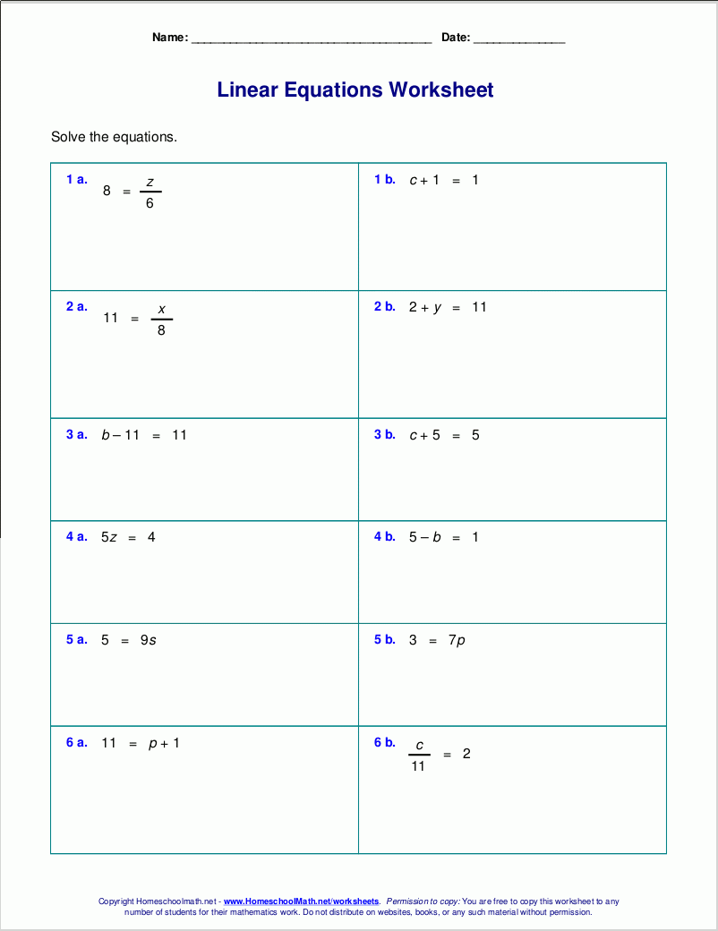 one step equations worksheet one step equations worksheet